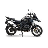 GPR escape compatível com Bmw R 1250 Gs Adventure 2019-2020, Furore-X Titanio Nero, Escape legal, homologado, silenciador com db killer removível e tubo de ligação específico 