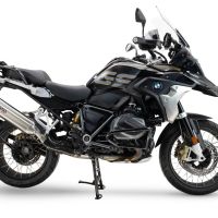 Escape compatível com Bmw R 1250 Gs -Adventure 2019-2020, Furore-X Acciaio Inox, Escape legal, homologado, silenciador com db killer removível e tubo de ligação específico 