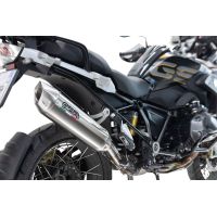 GPR escape compatível com Honda Crf 1100 L Africa Twin 2020-2023, Furore-X Acciaio Inox, Escape legal, homologado, silenciador com db killer removível e tubo de ligação específico 