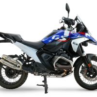 GPR escape compatível com  Bmw R 1300 GS 2024-2026, Deeptone Duplex, Par de silenciosos de escape homologadas, com db killer removível e tubos de ligação específicos 