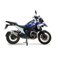 GPR escape compatível com Bmw R 1300 R / RS 2025-2026, GP-Revo Titanium, Escape legal, homologado, silenciador com db killer removível e tubo de ligação específico 