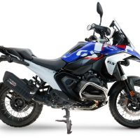 GPR escape compatível com  Bmw R 1300 R / RS 2025-2026, Hyper Sonic Black Titanium, Escape legal, homologado, silenciador com db killer removível e tubo de ligação específico 