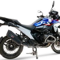 GPR escape compatível com  Bmw R 1300 R / RS 2025-2026, Hyper Sonic Black Titanium, Escape legal, homologado, silenciador com db killer removível e tubo de ligação específico 