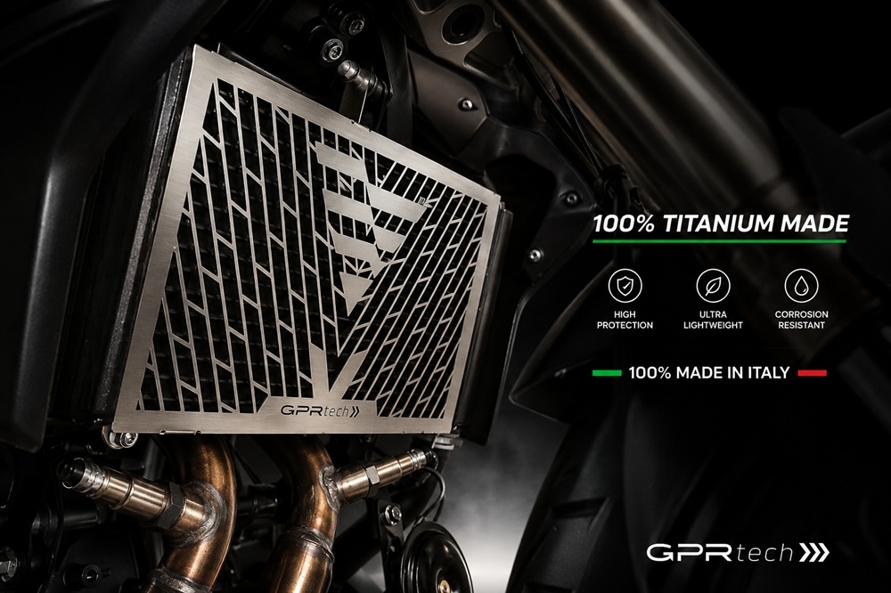GPR TECH compatível com Voge 500R 2021/2024 e5 Placa antiderrapante de titânio 