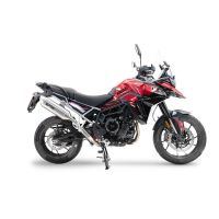 GPR escape compatível com Triumph Tiger 900 GT/Pro/Rally 2024-2025, Furore-X Acciaio Inox, Escape legal, homologado, silenciador com db killer removível e tubo de ligação específico 