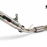 GPR escape compatível com Cf Moto 675NK 2024-2027, Deeptone Inox, Escape completo, não legal para países da UE, com db killer removível 