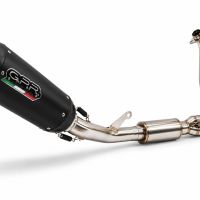 GPR escape compatível com Cf Moto 675NK 2024-2027, GP-Revo Black Titanium, Escape racing linha completa, silencioso mais coletor com dbkiller, não homologado 