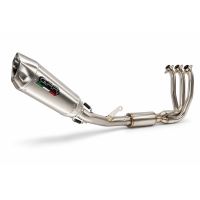 GPR escape compatível com Cf Moto 675NK 2024-2027, GP-Revo Titanium, Escape completo, não legal para países da UE, com db killer removível 