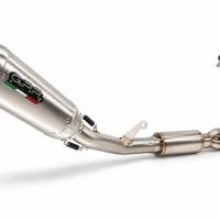 GPR escape compatível com Cf Moto 675NK 2024-2027, GP-Revo Titanium, Escape completo, não legal para países da UE, com db killer removível 