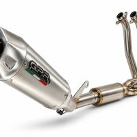 GPR escape compatível com Cf Moto 675SR-R 2024-2027, GP-Revo Titanium, Escape completo, não legal para países da UE, com db killer removível 