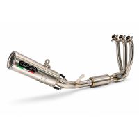GPR escape compatível com Cf Moto 675SR-R 2024-2027, M3 Inox , Escape completo, não legal para países da UE, com db killer removível 