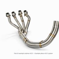 GPR escape compatível com Honda Cbr 1000 RR 2008-2013, M3 Black Titanium, Escape racing linha completa, silencioso mais coletor com dbkiller, não homologado  