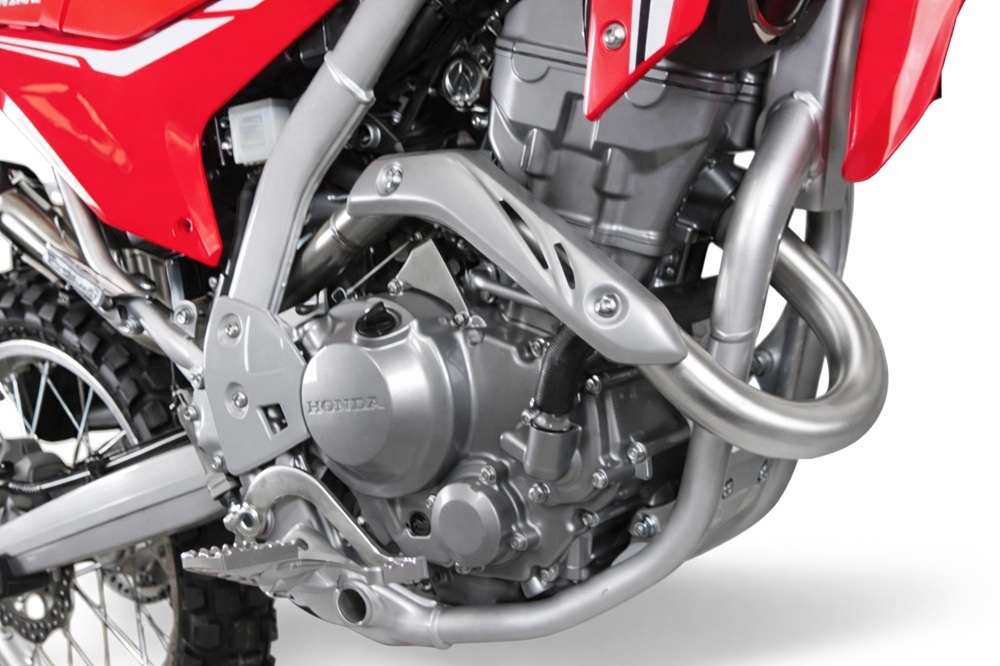GPR escape compatível com Honda Crf 300 L - Rally 2021-2024, Decatalizzatore, Sistema racing Sistema de tubo para eliminar o catalisador 