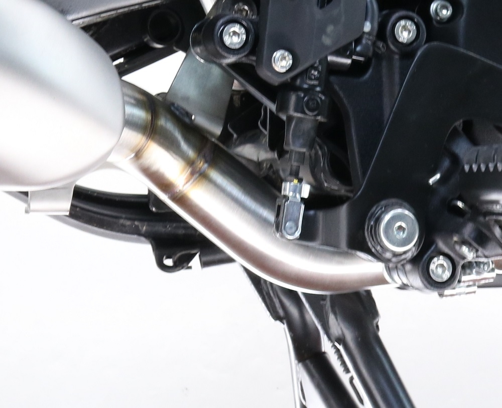 Escape compatível com Royal Enfield Guerrilla 450 2024-2025, Cut-Box Racing, ORIGINAL-BOX Eliminator 