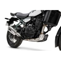 GPR escape compatível com Royal Enfield Himalayan 450 2024-2025, Decatalizzatore, Sistema racing Sistema de tubo para eliminar o catalisador 