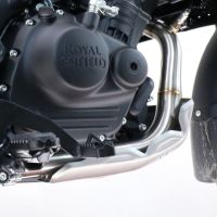 Escape compatível com Royal Enfield Himalayan 450 2024-2025, Decatalizzatore, Sistema racing Sistema de tubo para eliminar o catalisador 