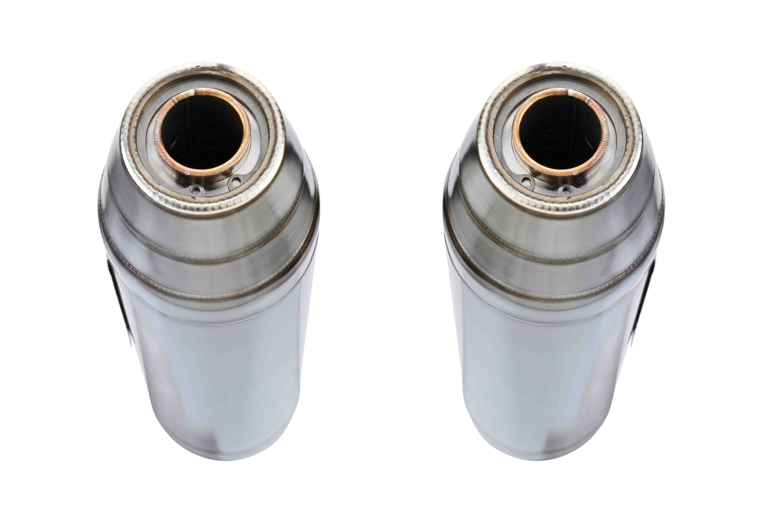 Escape compatível com Royal Enfield Interceptor 650 2021-2025, Deeptone Inox, Escape duplo, não legal para os países membros da UE, incluindo db killers removíveis e tubos de ligação 