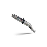 GPR escape compatível com Loncin DS2 LX300GY 2022-2023, Deeptone Inox, Escape homologado, legal para mercados NÃO europeus, incluindo tubo de ligação e db killer removível 