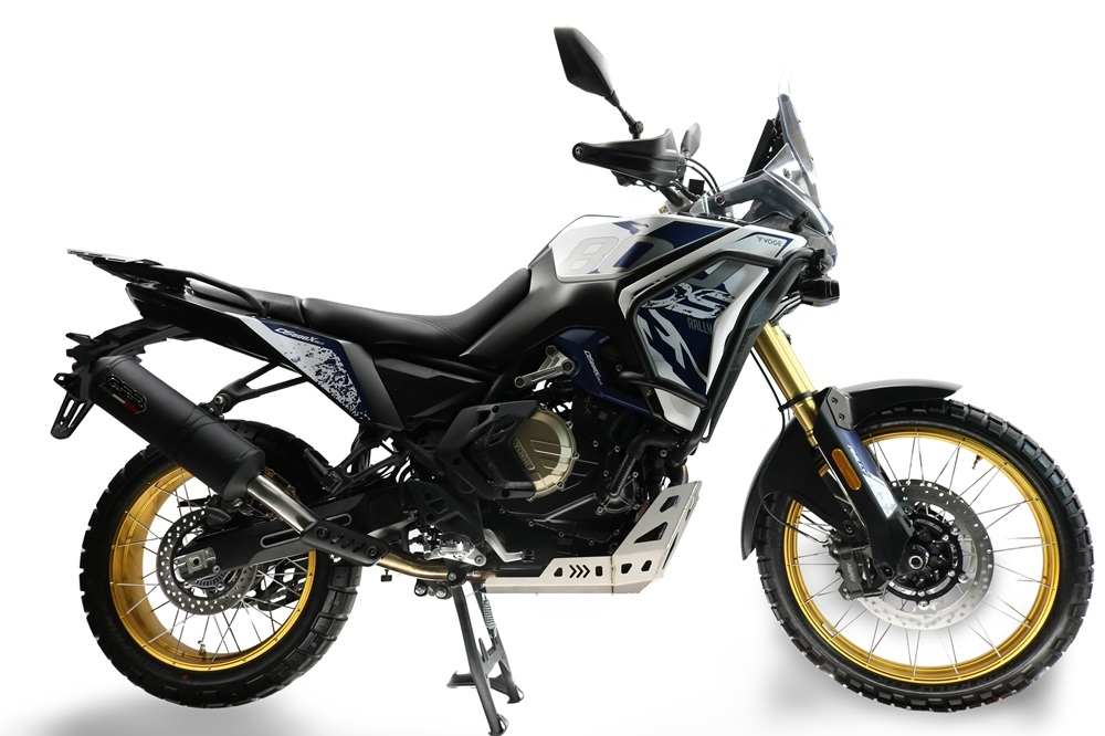 GPR TECH compatível com Voge DS 800 Rally 2025/2026 Placa antiderrapante de titânio 