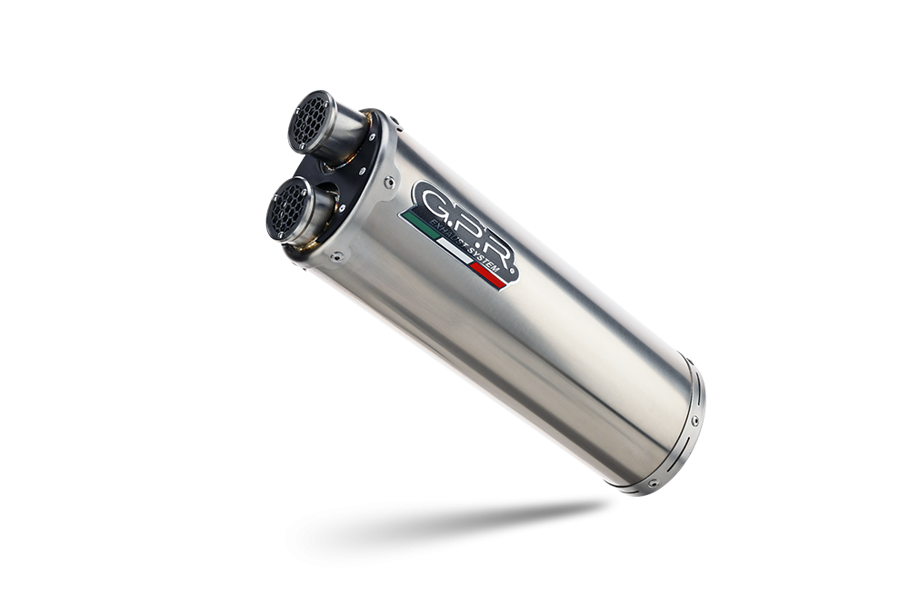 Escape compatível com Kove 800X 2024-2026,Dual Inox,Sistema de escapamento de corrida incluindo tubo de ligação específico com dbkiller 