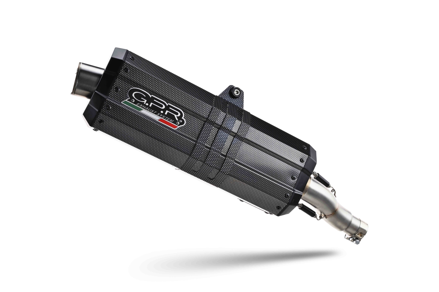 GPR escape compatível com  Ktm LC 8 Super Adventure 1290  R 2021-2024, Sonic Poppy, Escape legal, homologado, silenciador com db killer removível e tubo de ligação específico 