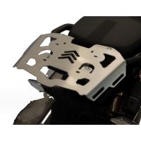 GPR TECH compatível com Ducati Multistrada V4 - V4S 2025/2026 Rack traseiro específico Top Case 35 / 45 / 55 Lt Rack traseiro específico, aço inox com 4 pontos de ancoragem