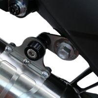 GPR escape compatível com  Zontes 703 F 2025-2026, Furore-X Acciaio Inox, Escape legal, homologado, silenciador com db killer removível e tubo de ligação específico 