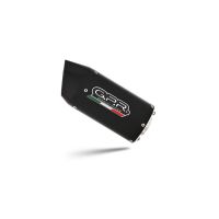 GPR escape compatível com Tuning TUNING 1980-2021, Furore Nero, Silenciador racing universal sem tubo de ligação Transformação Cafe Racer 