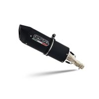 GPR escape compatível com Honda Cb 1000 R 2018-2020, Furore Nero, Sistema racing Silencioso com tubo de ligação 