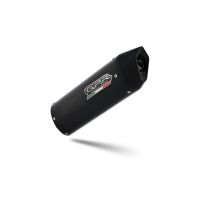 GPR escape compatível com Husqvarna TE 610 E - SM 610 2000-2004, Furore Nero, Escape homologado semi-completo com db killer removível 