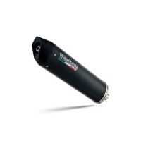 GPR escape compatível com Peugeot Satelis 125 4V 2006-2012, Furore Nero, Escapamento Racing, silenciador com conexão específica e db killer removível 