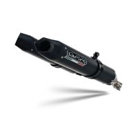 GPR escape compatível com Aprilia Shiver 750 Gt 2007-2016, Furore Nero, Escapamento racing, duplo silencioso, com tubos de conexão, artigo sem homologação 
