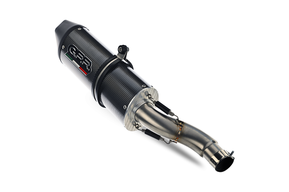 Escape compatível com Honda Cbr 1000 Rr 2014-2016, Furore Poppy, Sistema racing Silencioso com tubo de ligação 