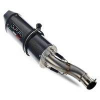 Escape compatível com Royal Enfield Scram 411 2022-2024, Furore Poppy, Sistema homologado, catalisador original será eliminado Silencioso com tubo de ligação 