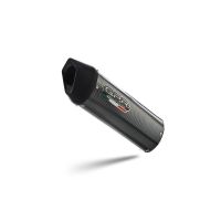 GPR escape compatível com Yamaha Mt-10 2016-2024, Furore Poppy, Sistema racing semi-completo, escape com tubos de ligação, artigo sem homologação 