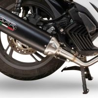 Escape compatível com Zontes D 350 2023-2025, Furore-X Scooter, Sistema de escapamento de corrida incluindo tubo de ligação específico com dbkiller 