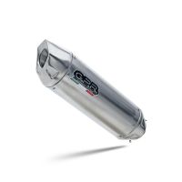 GPR escape compatível com  Yamaha Tenere 700 2019-2020, Furore-X Inox, Escape legal, homologado, silenciador com db killer removível e tubo de ligação específico 