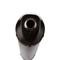Escape compatível com Moto Guzzi Griso 1200 8V 2007-2016, Ghisa , Escape legal, homologado, silenciador com db killer removível e tubo de ligação específico 