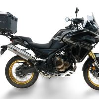 Top case maletas GPR TECH compatível com Voge 625DSX 2024/2026 e5 Top Case Alpi-Tech em alumínio, cor preta com placa específica incluída Capacidade Litros 35