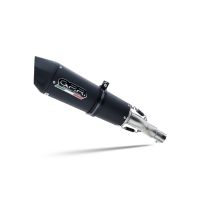 GPR escape compatível com Kawasaki Z 1000 2010-2013, New Grand Prix Evo Black Titanium, Par de silenciosos de escape homologadas, com db killer removível e tubos de ligação específicos 