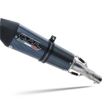 GPR escape compatível com  Can Am Spyder 1000 Rs -RSs  2013-2016, New Grand Prix Evo Poppy, Escape legal, homologado, silenciador com db killer removível e tubo de ligação específico 