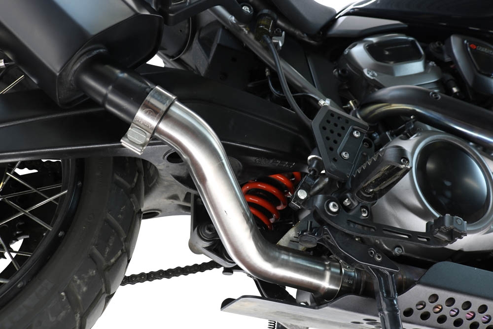 GPR escape compatível com Harley Davidson Pan America 1250 2020-2024, Cut-Box Racing, ORIGINAL-BOX Eliminator 