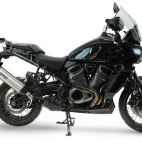 GPR escape compatível com Harley Davidson Pan America 1250 2020-2024, Furore-X Titanio, Escape legal, homologado, silenciador com db killer removível e tubo de ligação específico 