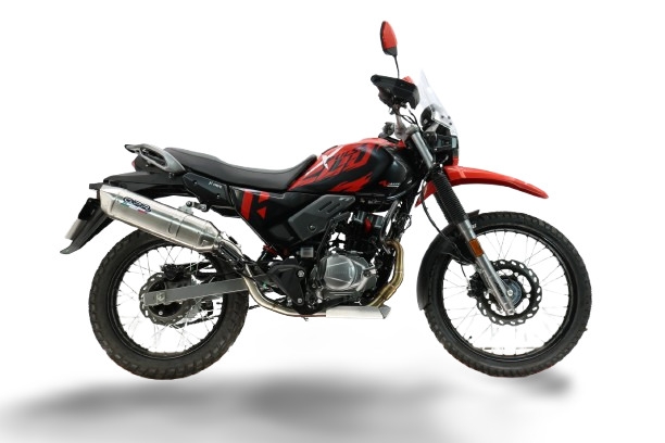 GPR escape compatível com Hero Xpulse 200 4V 2021-2024, Furore-X Inox, Escape racing linha completa, silencioso mais coletor com dbkiller, não homologado  