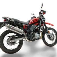 GPR escape compatível com Hero Xpulse 200 4V 2021-2024, Trioval, Sistema homologado,legal, linha completa, incluindo db killer removível mais coletor 