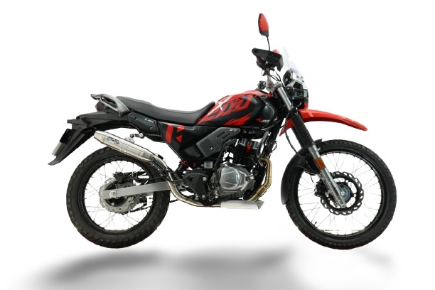 GPR escape compatível com Hero Xpulse 200 4V 2025-2026, Deeptone Inox, Escape racing linha completa, silencioso mais coletor com dbkiller, não homologado  