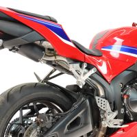 GPR escape compatível com Honda Cbr 600 Rr  2007-2023, M3 Black Titanium, Escape racing linha completa, silencioso mais coletor com dbkiller, não homologado  