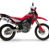GPR escape compatível com Honda Crf 300 L - Rally 2025-2026, Albus Ceramic, Escapamento Racing, silenciador com conexão específica e db killer removível 