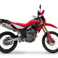 GPR escape compatível com Honda Crf 300 L - Rally 2021-2024, Satinox , Sistema homologado apenas para ruído, válido para mercados fora da UESilencioso com tubo de ligação 