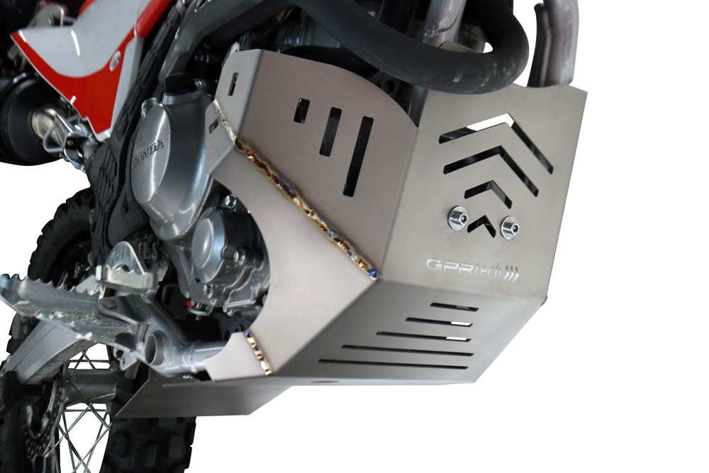 GPR TECH compatível com Honda Crf 300 L / Rally 2025/2026 e5 plus Placa antiderrapante de titânio 